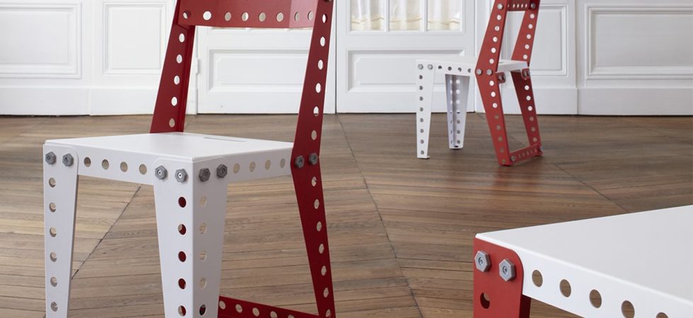 “Meccano” Furniture from the Creators of the Famous Construction Toys