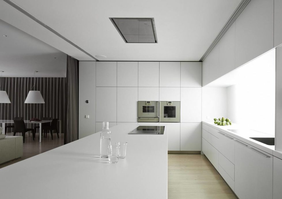 Minimalist style - Kitchen and dining room