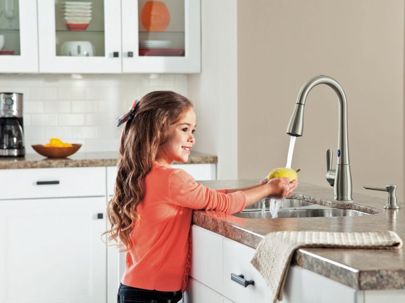 Motion Sense kitchen faucet