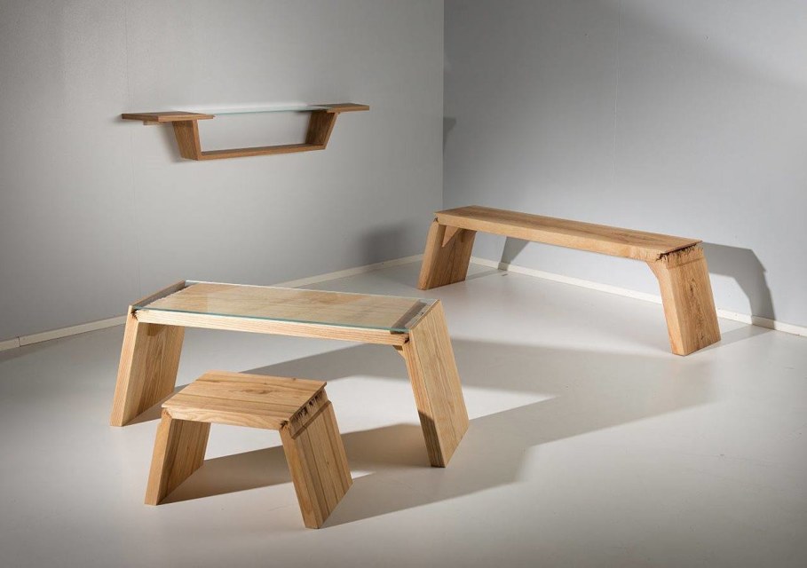 Broken Wood Furniture by Jalmari Laihinen