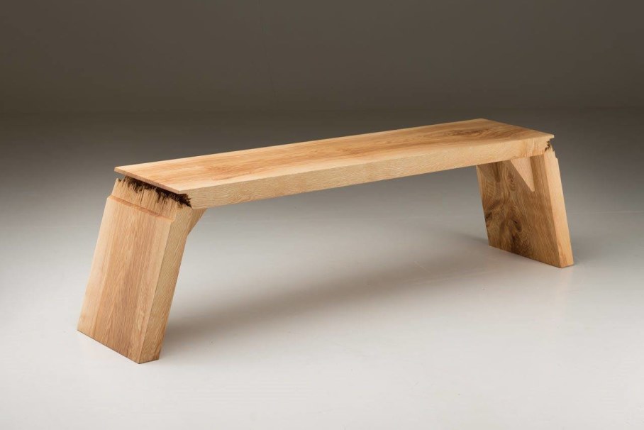 Broken Wood Furniture by Jalmari Laihinen - bench