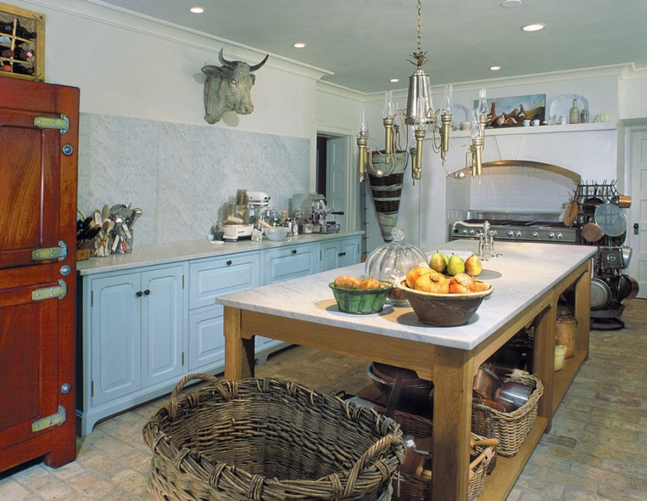 Country style kitchen decorating