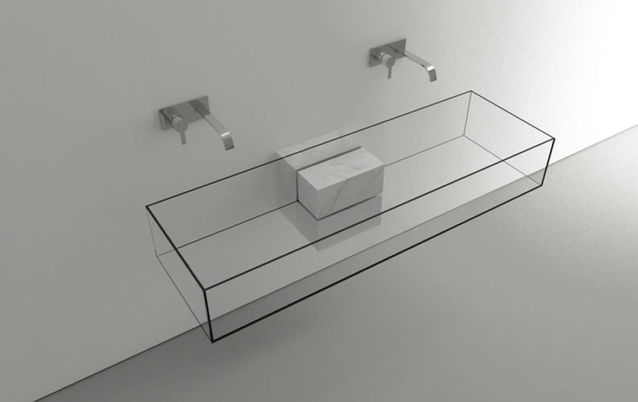 Minimalism-Styled Bathroom Wash Basin by Victor Vasilev 2
