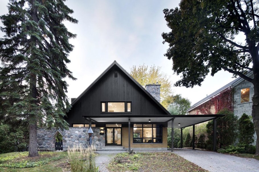 Stylish country house near Montreal - Facade