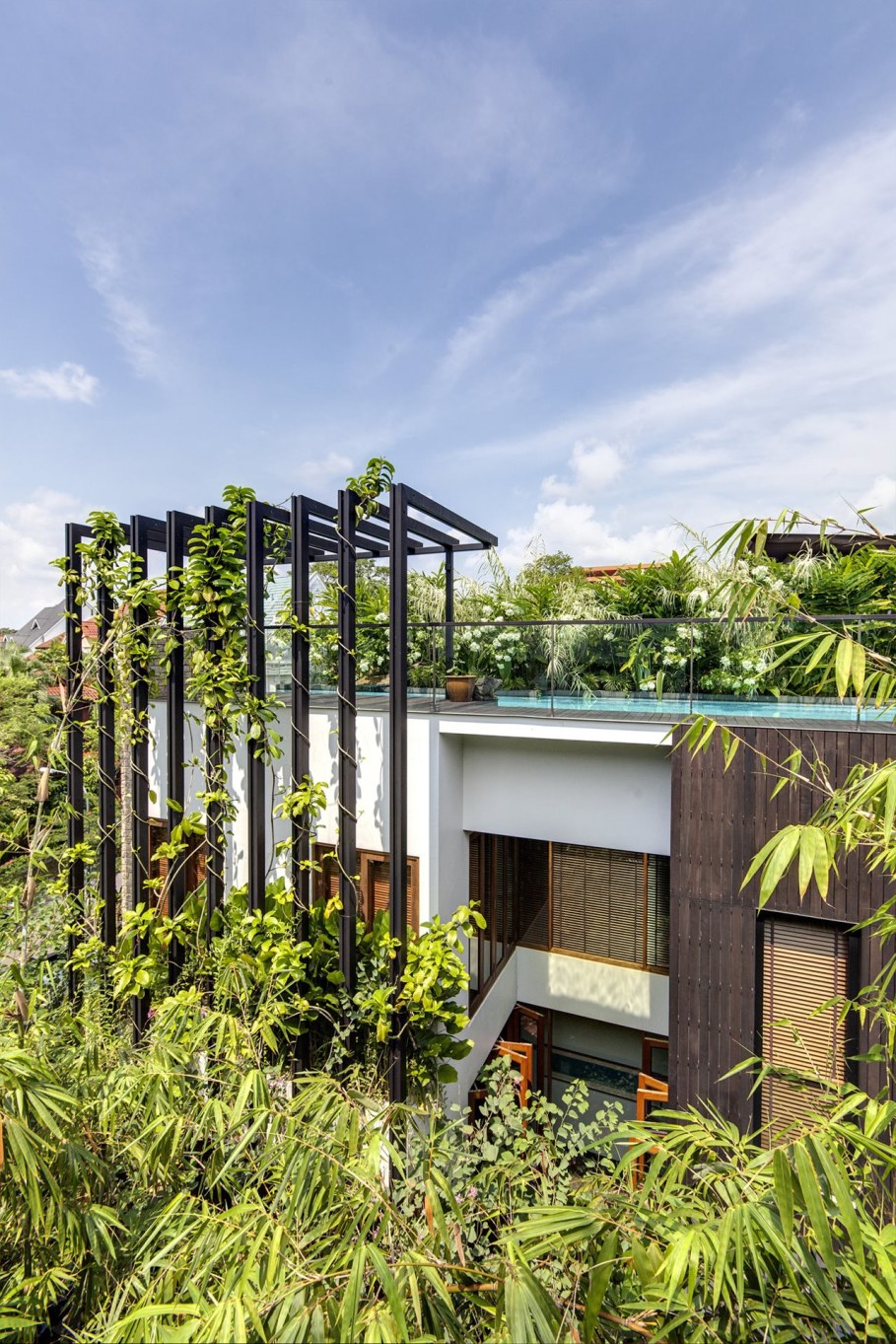 Tan's Garden Villa in Singapore - the outside view