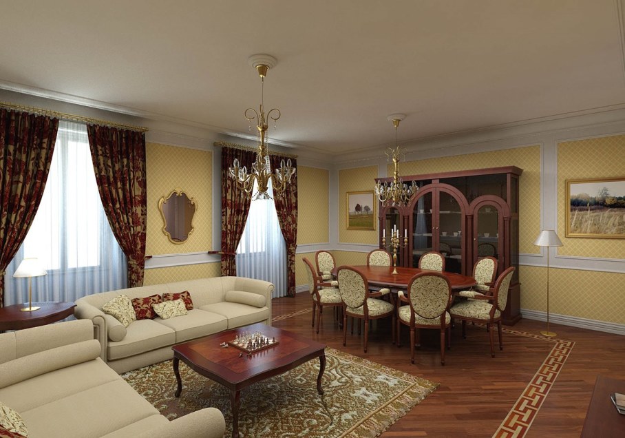 The Renaissance Style - Living room Design Ideas