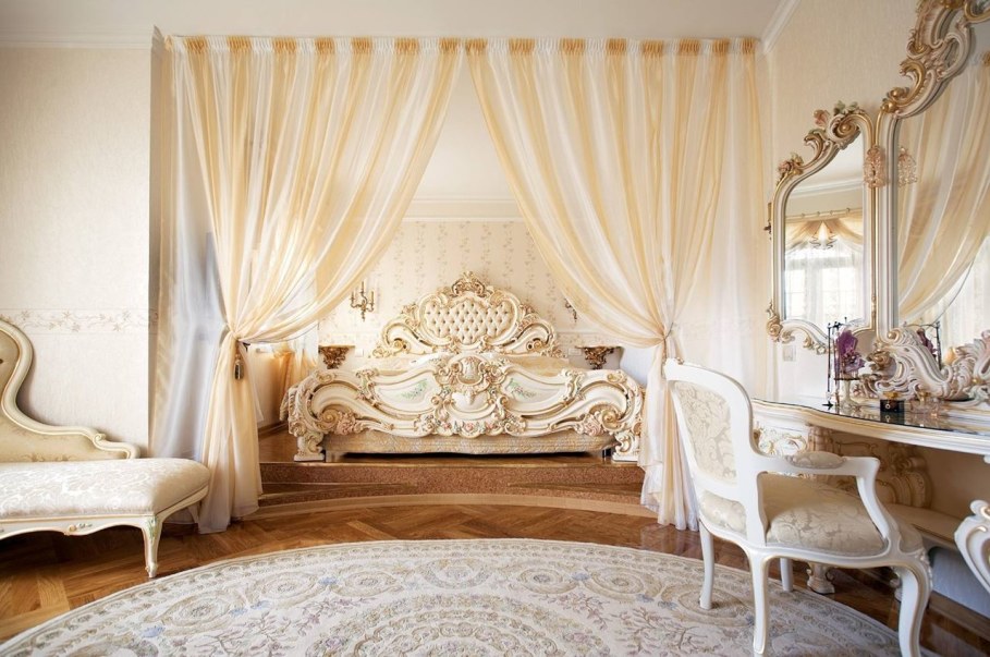 The Rococo Style - Luxury Bedroom design