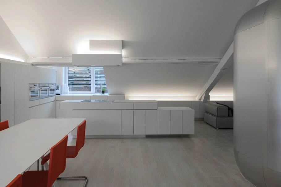 Creative Apartment Design from Dethier Architectures - Kitchen 2
