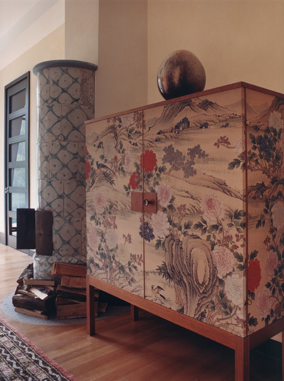 Highland Lodge - Orientalist Cupboard and Stove