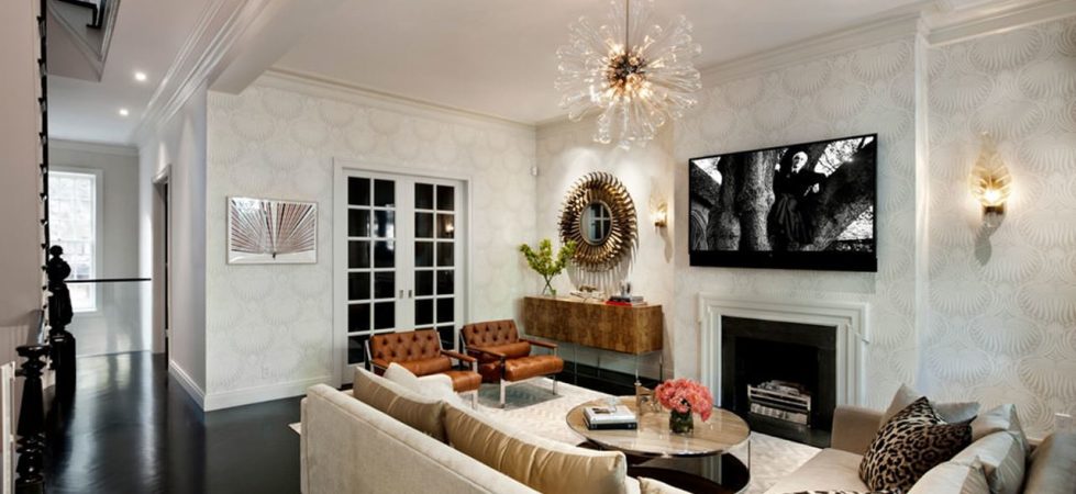 Eclecticism in interior design: New York townhouse in a mixed style
