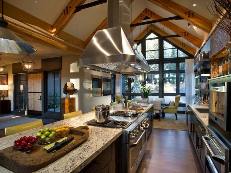 Out-Of-Town Cottage, Located In The Woods - Kitchen Island 2