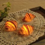 “Freshly baked” lighting fixtures – Pampshade from Yukiko Morita