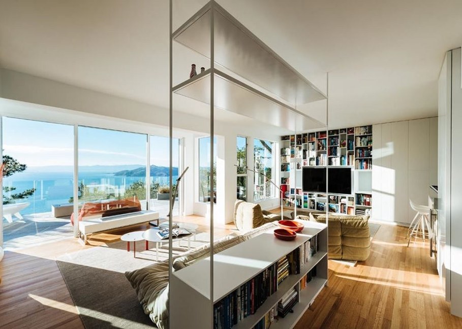 Sausalito residence - living room