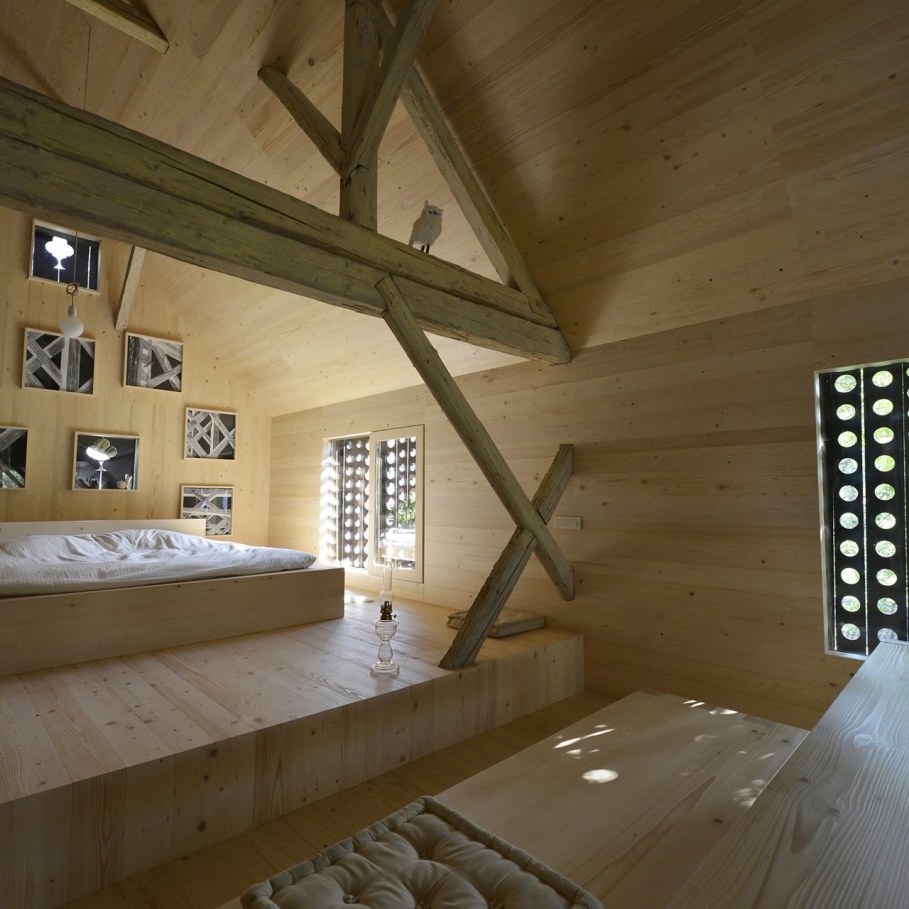 Alpine Barn Apartment from OFIS Architects - Bedroom 2