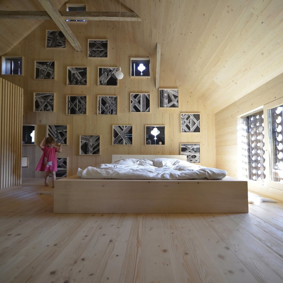 Alpine Barn Apartment from OFIS Architects - Bedroom 3