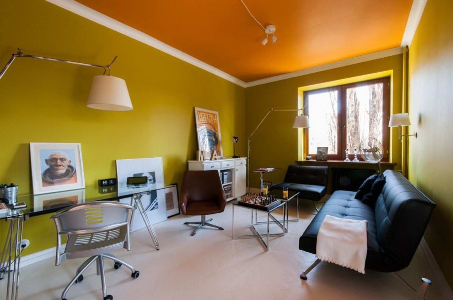 Bright and stylish interior of the apartment in Warsaw - Place to relax