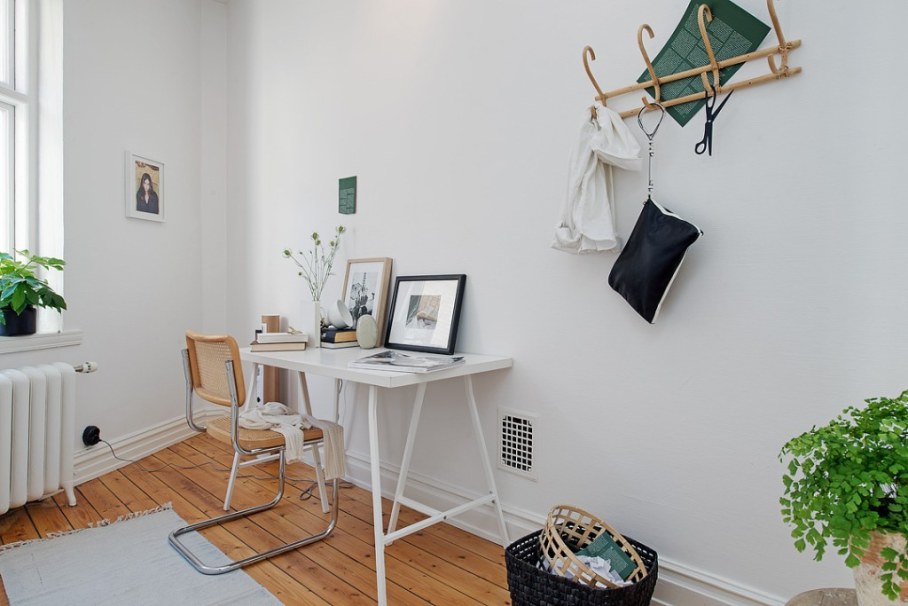 Home office in Scandinavian style - Anything can inspire and encourage to work