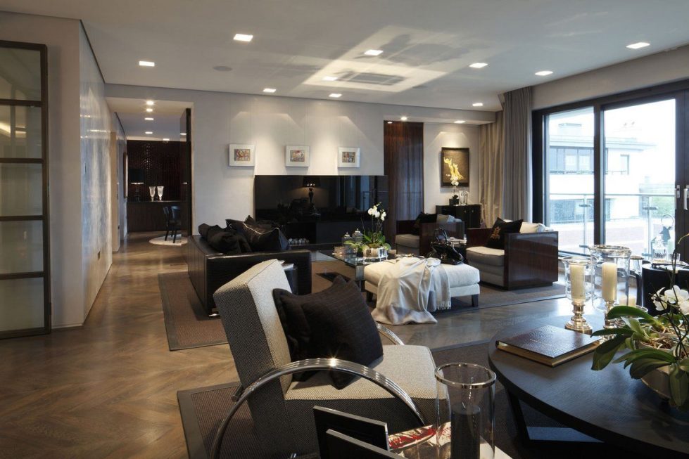 Kensington Place - Living room Luxury interior