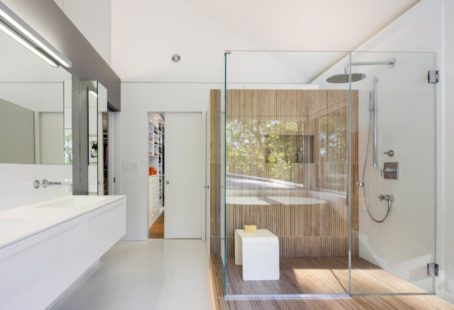 Colonial house from Fougeron Architecture studio - Bathroom 2