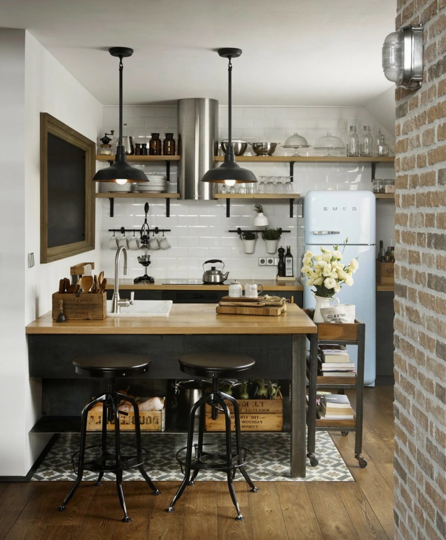Designer`s Loft 9b In Sofia - Kitchen and dining table