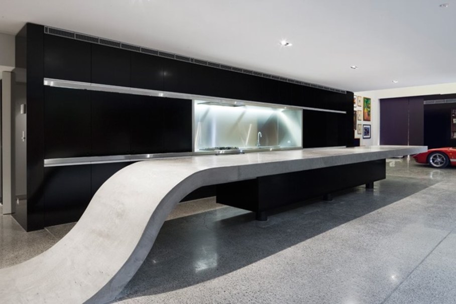 Grand loft house in Australia by Corben Architects studio - Kitchen