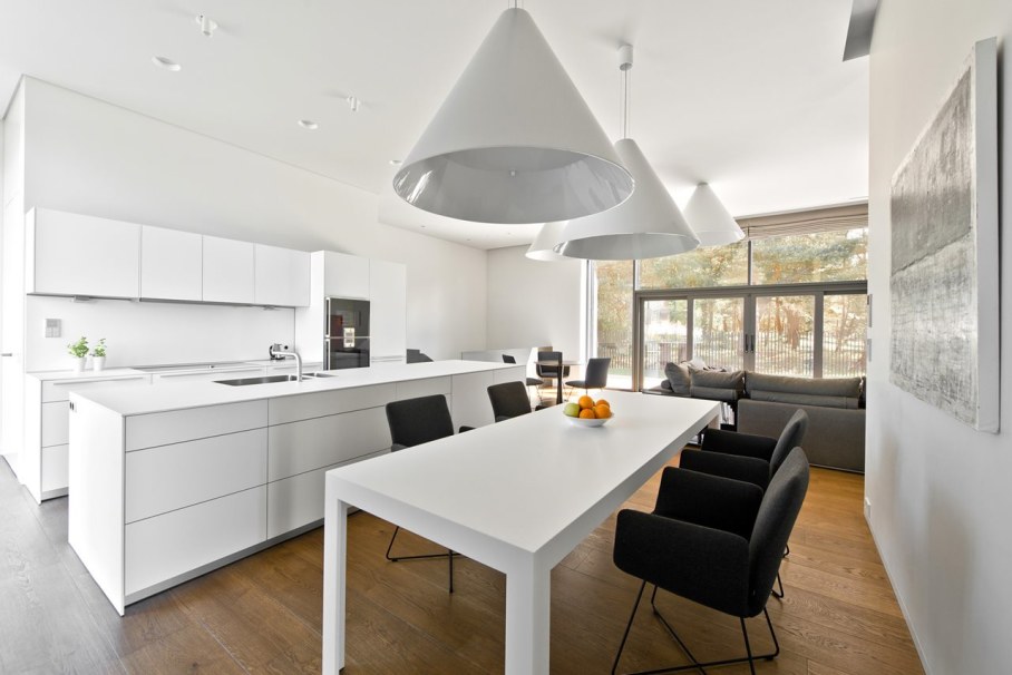 Modern House in Palanga - Kitchen and dining place