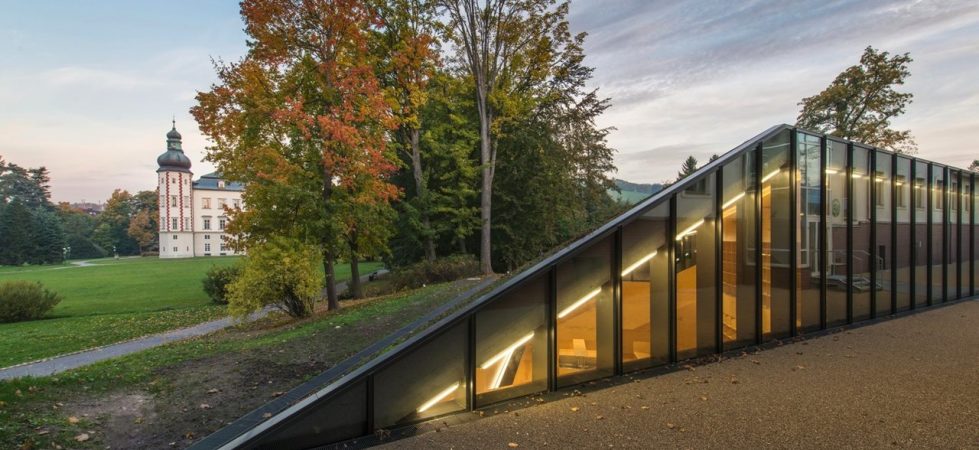 The energy efficient building in the National Park Giant Mountains, Czech Republic