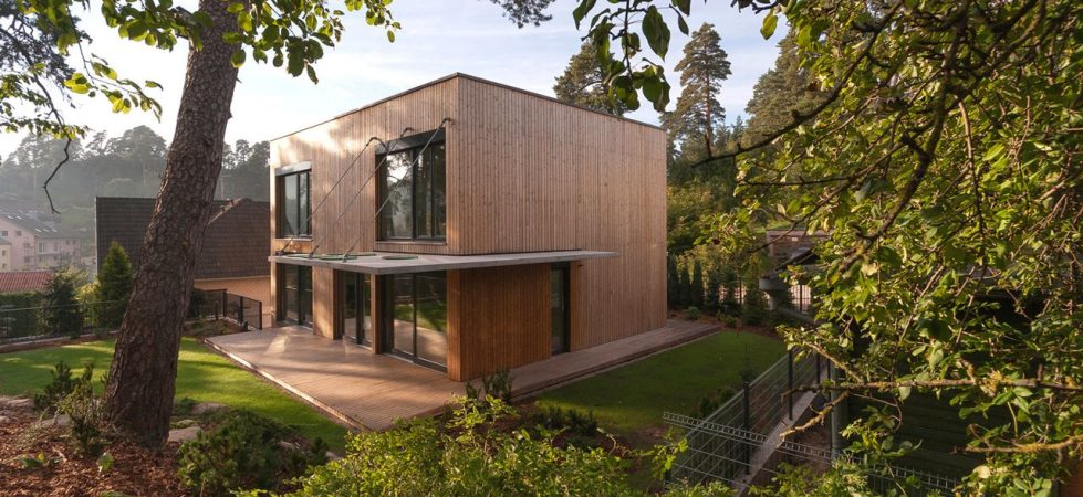 Wooden house in Vilnius