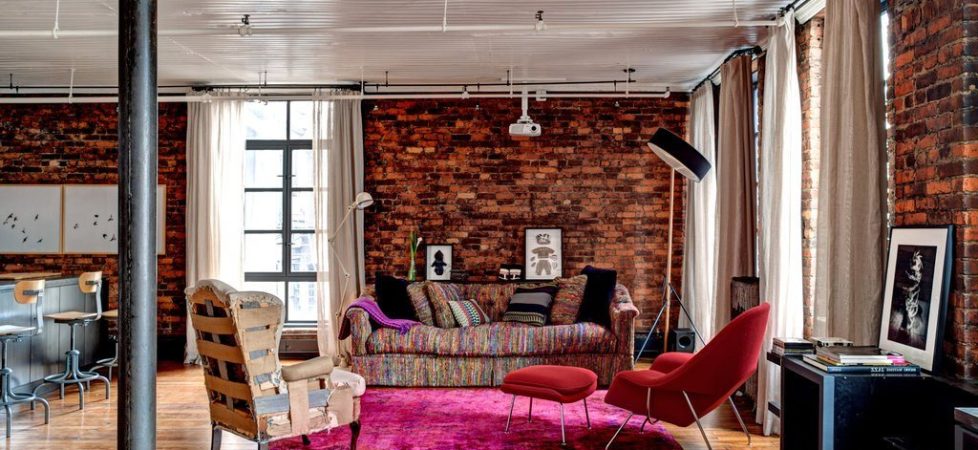 Loft from a former clothing factory in New York