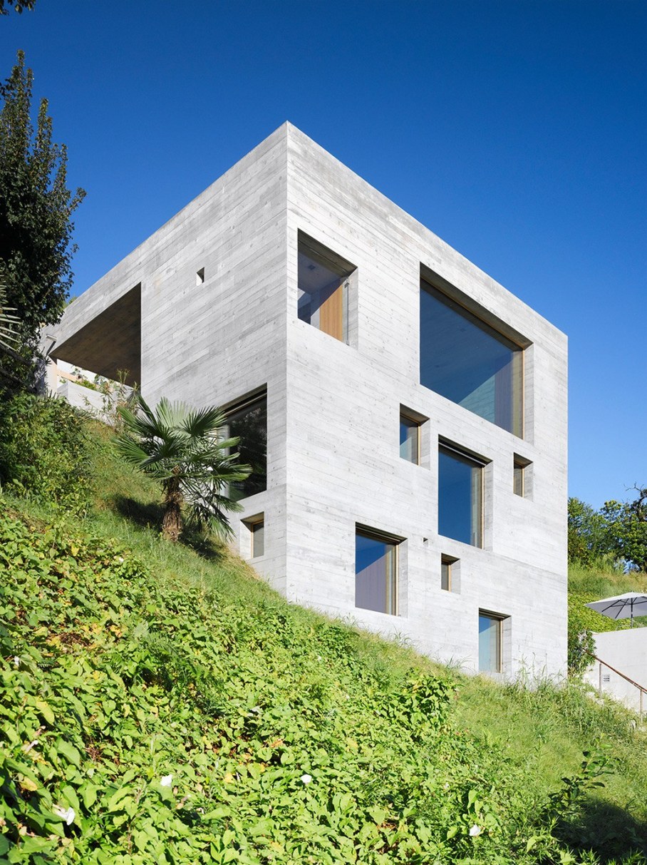 Concrete-Made House From Wespi de Meuron 14