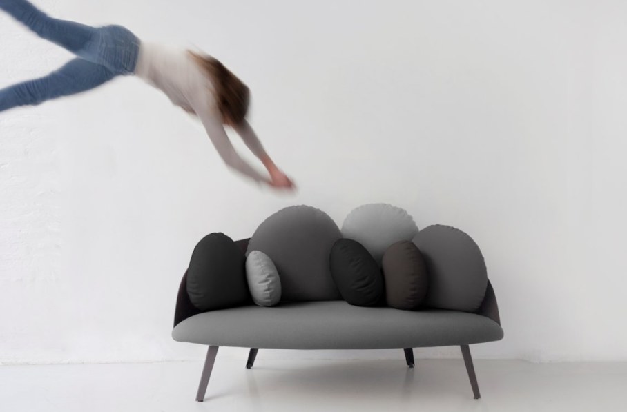Nubilo - a miniature sofa in a cloud shape - soft