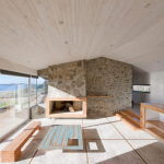 Plinth house by Land Arquitectos in Chile