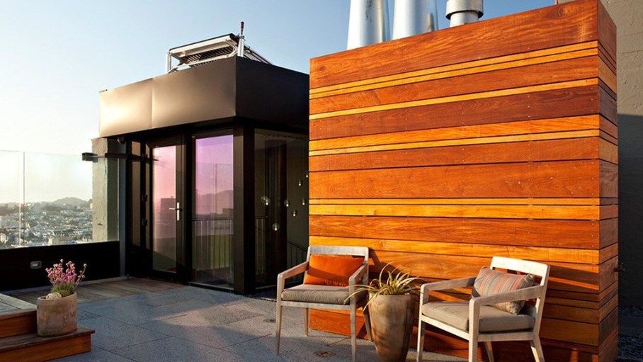 The penthouse with roof terrace in San Francisco 20