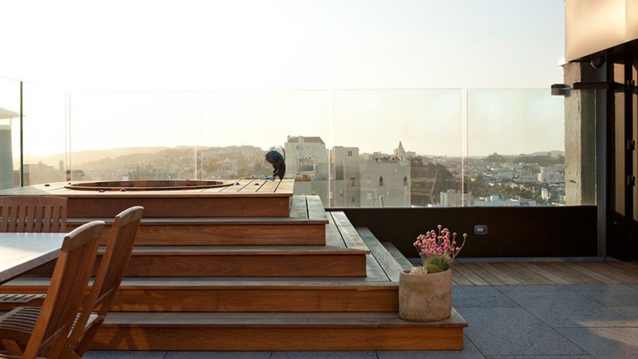 The penthouse with roof terrace in San Francisco 23