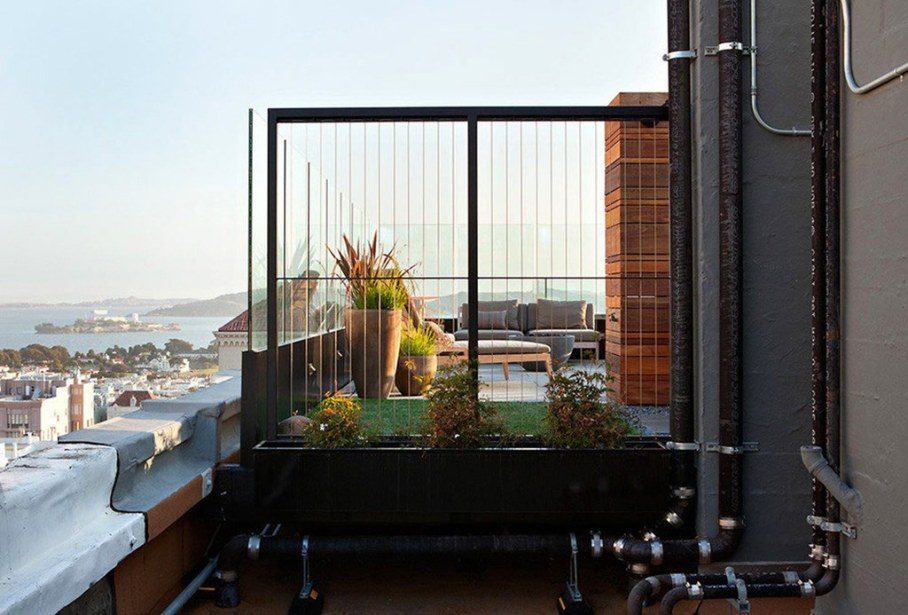 The penthouse with roof terrace in San Francisco 24