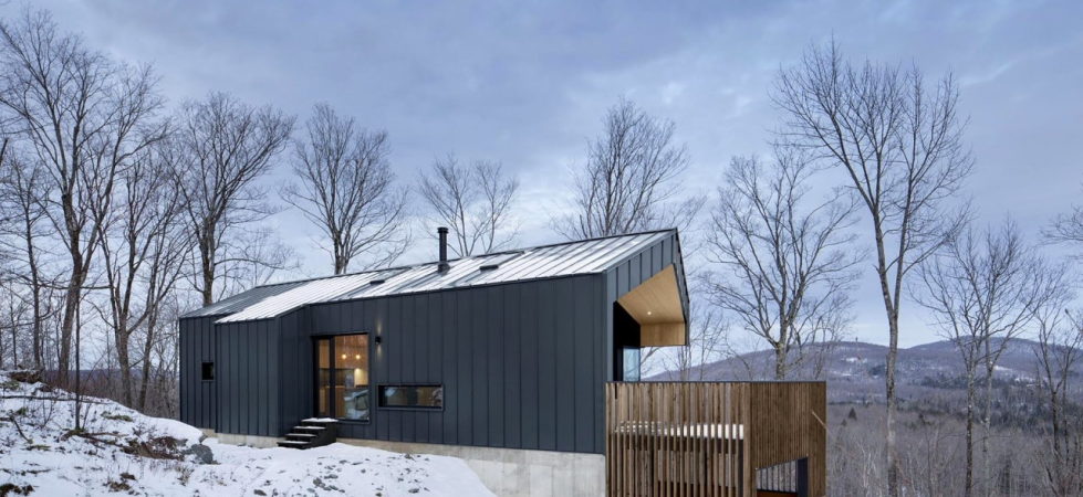 The Bolton house from Naturehumaine architecture firm in Quebec