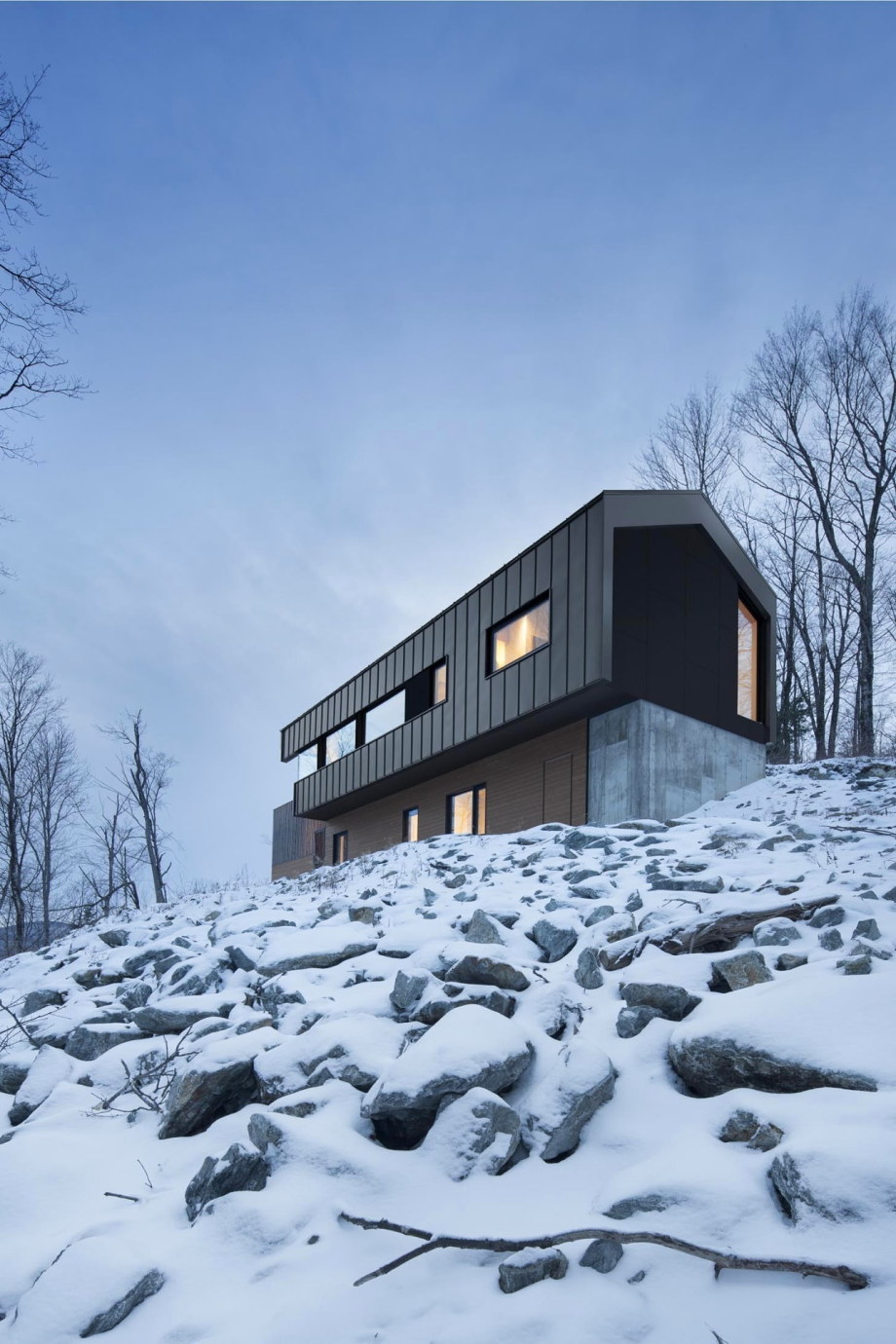 The Bolton house from Office Naturehumaine in Quebec 16