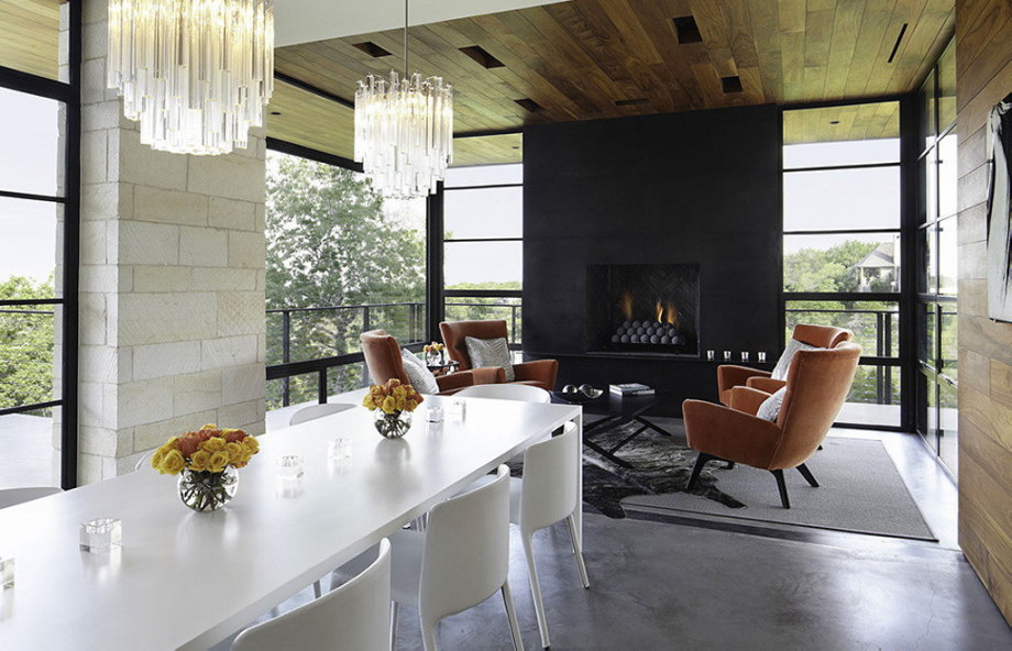 The elegant house in the picturesque hillside in Texas 13