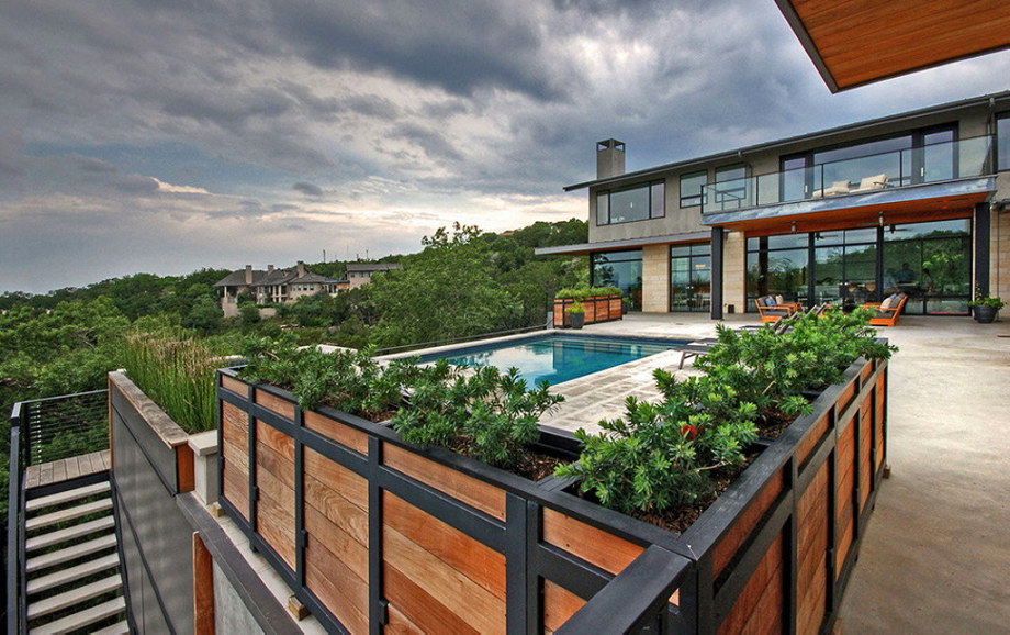 The elegant house in the picturesque hillside in Texas 4