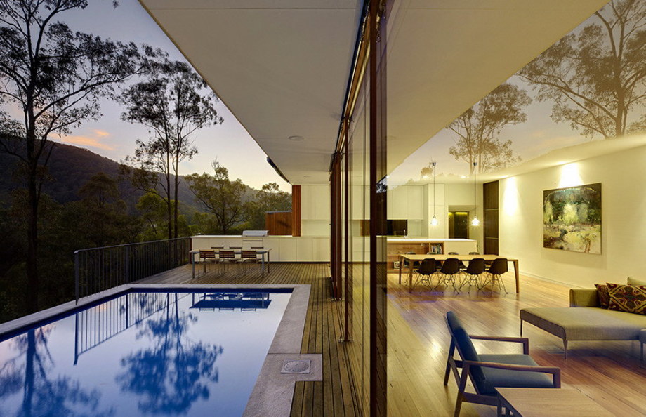 The house with the wonderful view of the valley from Rory Brooks Architects 2