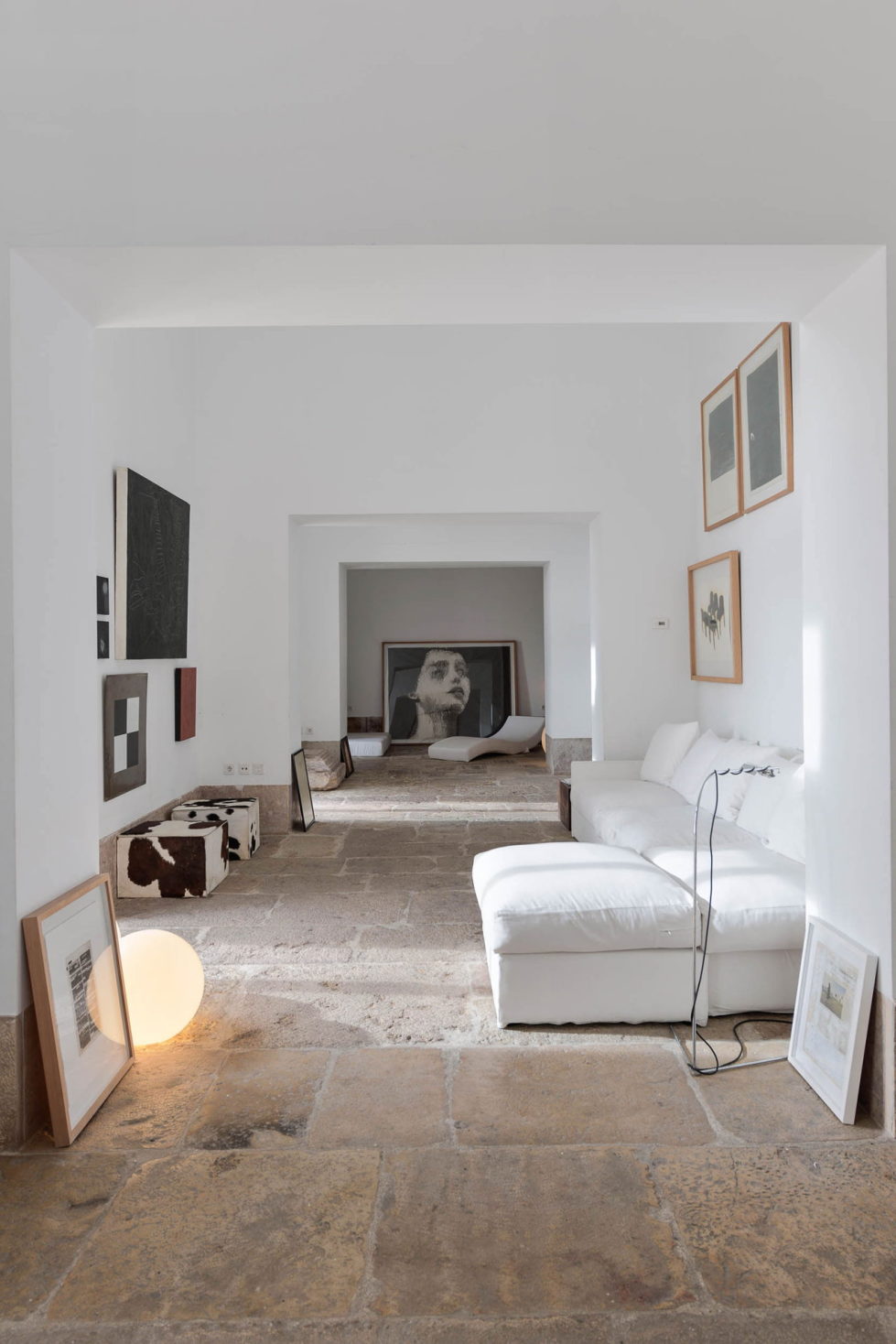 The luxury interior by Aires Mateus Arquitectos, Lisbon