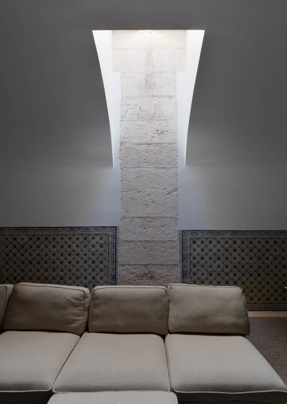 The luxury interior by Aires Mateus Arquitectos, Lisbon