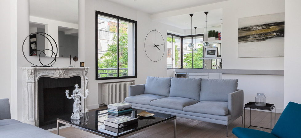 Apartment Of A Young Couple In Paris From Agence Frédéric Flanquart