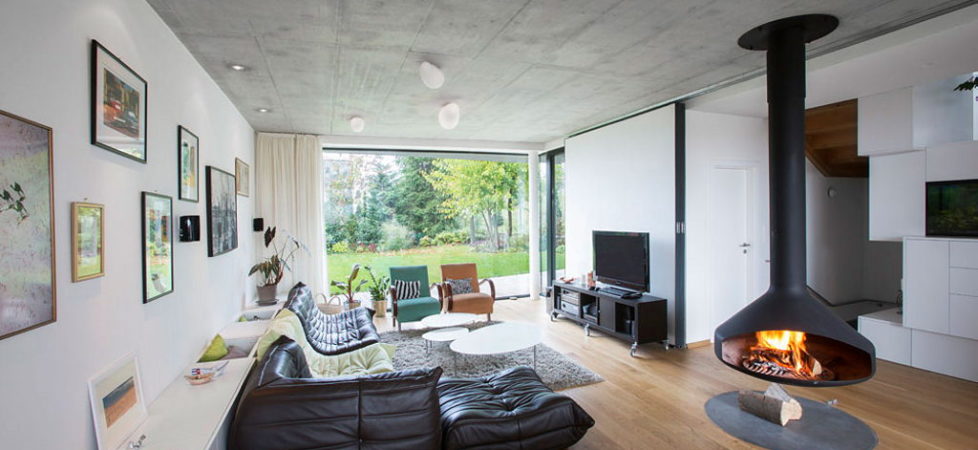 Modern Design Of Double View House in Bratislava, Slovakia