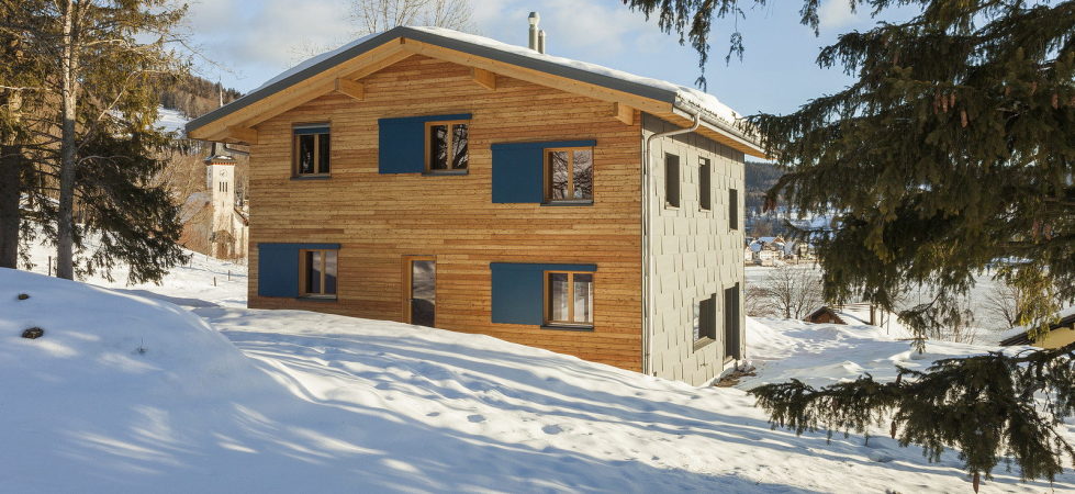 The House For A Family With Children at Switzerland Mountains From Kunik de Morsier architectes