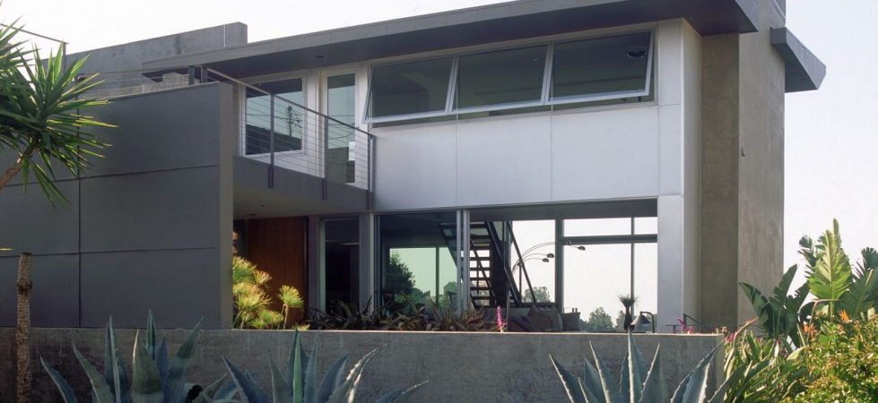 The Leonard residence in the Hollywood Hills