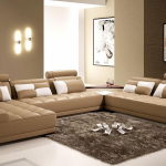 The interior of a living room in brown colors: features, photos of interior examples