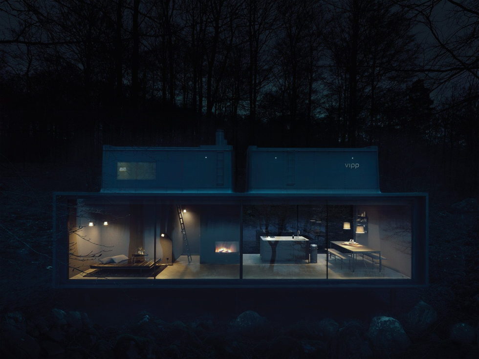 The modular-type House The Vipp Shelter 19