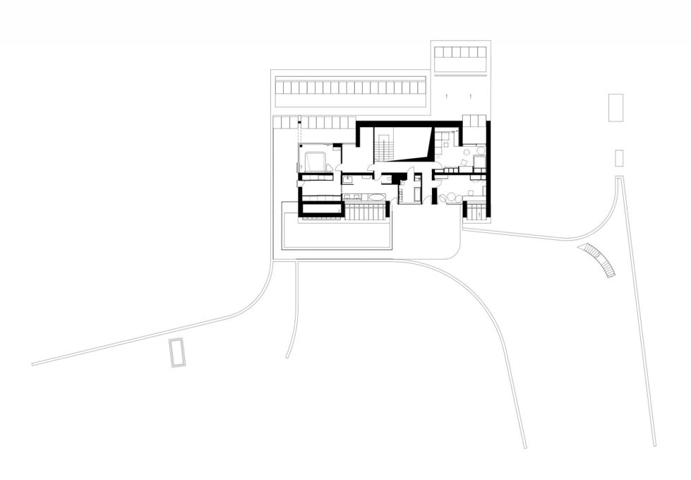 Edge House In Krakow From Mobius Architects Studio - plan 1
