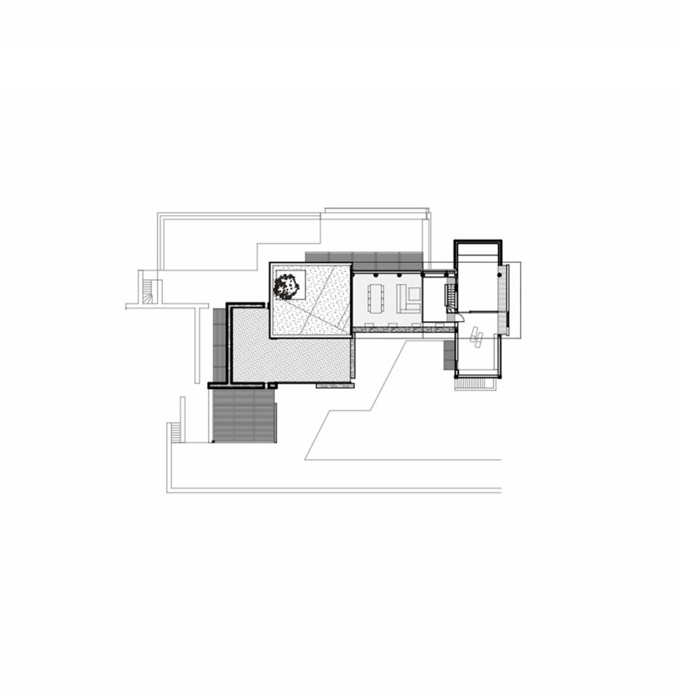 Luxurious Residency Upon The Project Of Z-level Studio On The Shore Of Aegean Sea - First Floor Plan House 1